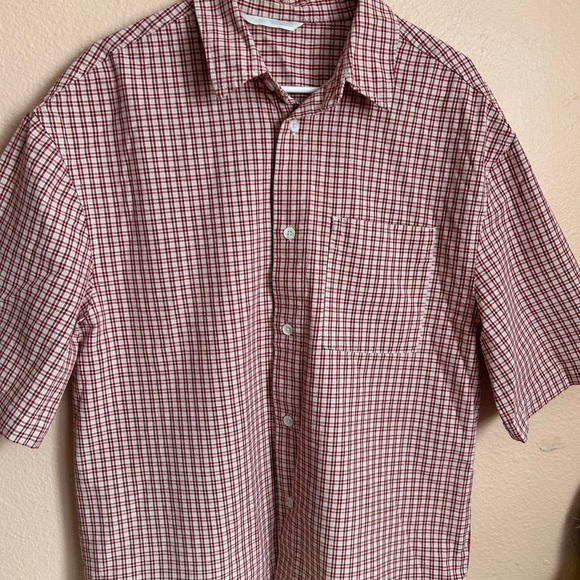 Zara Other - Zara Red Checkered Men's Shirt